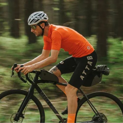 Pánské cyklistické šortky ATTABO Kirun Bib Shorts black