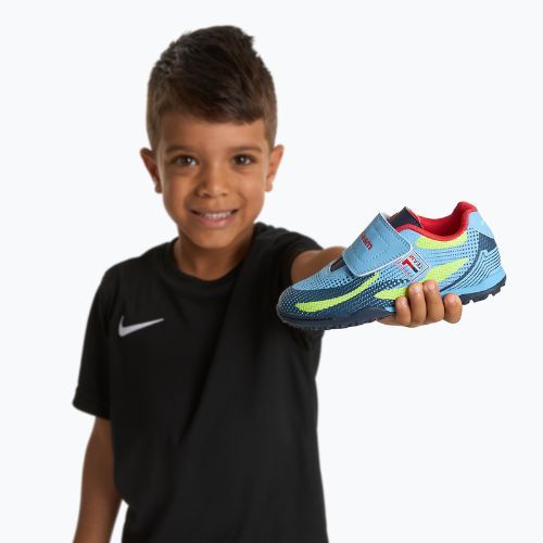 Dětské kopačky OneTeam Robero Junior TF blue/navy blue