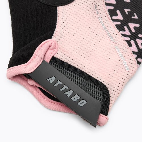 Dámské cyklistické rukavice ATTABO Vito WMNS gel shock proof pink/black