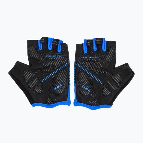 Cyklistické rukavice ATTABO Vito gel shock proof blue/black