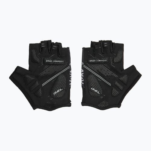 Cyklistické rukavice ATTABO Vito gel shock proof black