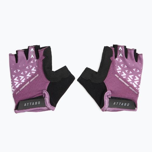 Dětské cyklistické rukavice ATTABO Vito JRG gel shock proof pink/black