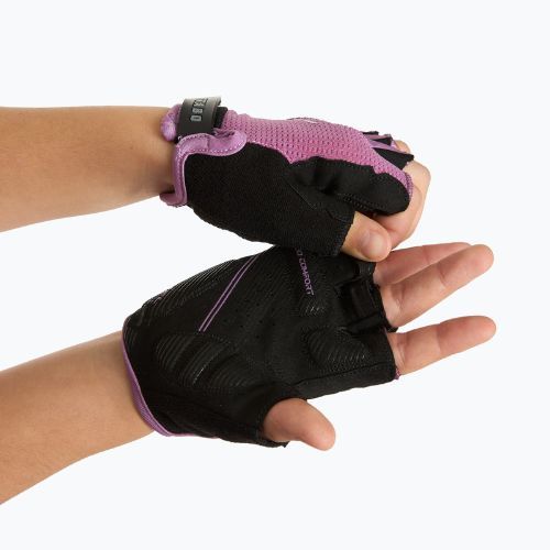 Dětské cyklistické rukavice ATTABO Vito JRG gel shock proof pink/black