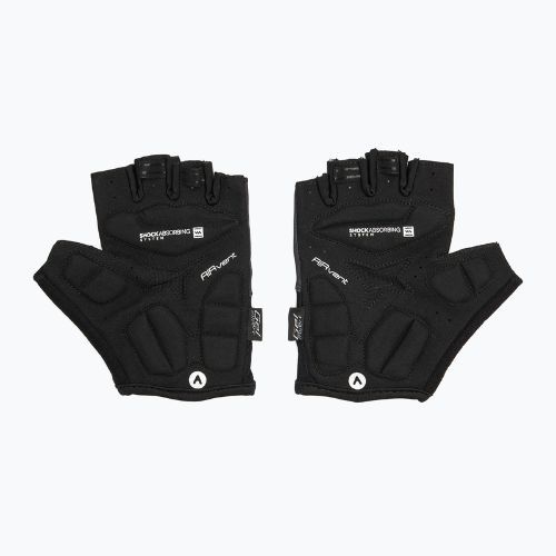 Cyklistické rukavice ATTABO Kinu Pro shock absorbing system black