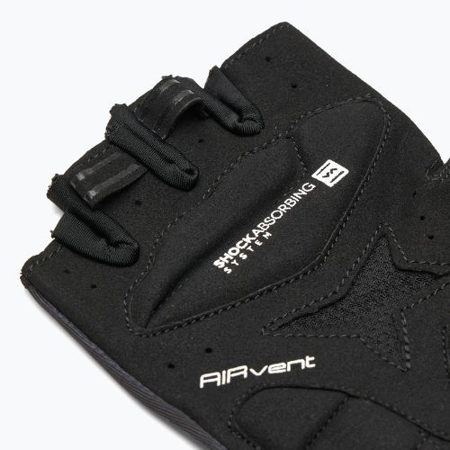 Cyklistické rukavice ATTABO Kinu Pro shock absorbing system black