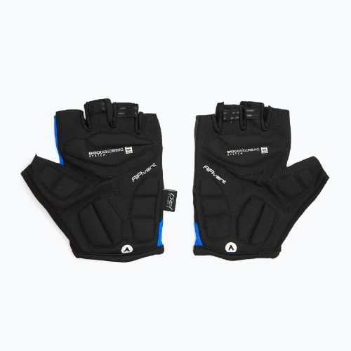 Cyklistické rukavice ATTABO Kinu Pro shock absorbing system blue/black