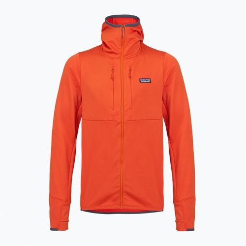 Pánská trekingová mikina Patagonia R1 Thermal Full Zip Hoody pollinator orange