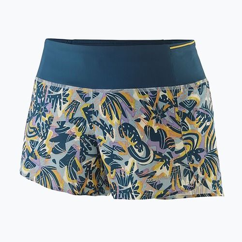 Dámské šortky Patagonia Strider Pro 3 1/2" wild botanist/thermal blue
