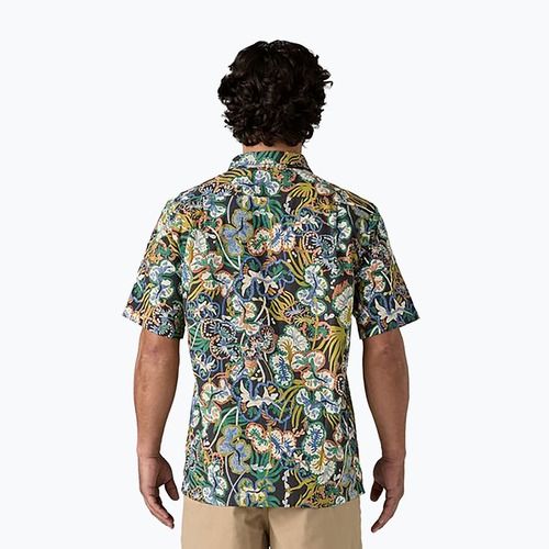 Pánská košile Patagonia Tidal Threads Camp undersea/ink black