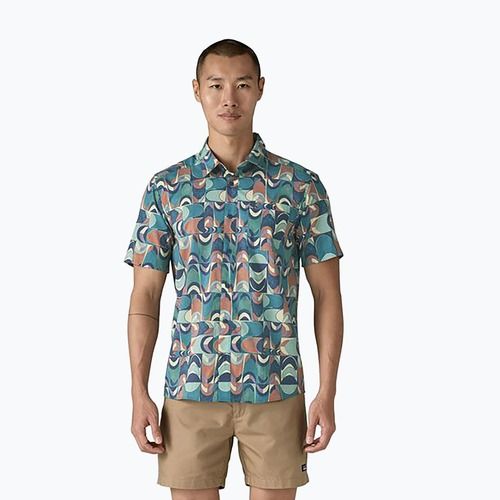 Pánská košile Patagonia Go To swallowtail geo/still blue