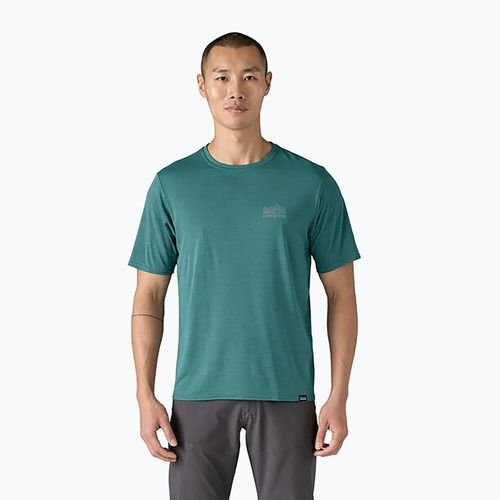 Pánské tričko Patagonia Cap Cool Daily Graphic Shirt strataspire/wetland blue x-dye