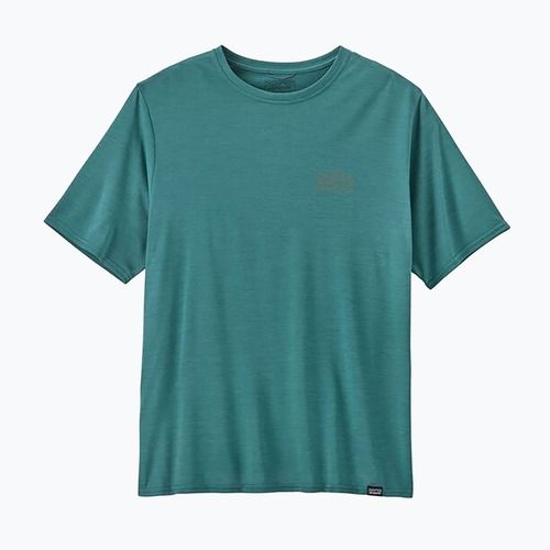 Pánské tričko Patagonia Cap Cool Daily Graphic Shirt strataspire/wetland blue x-dye