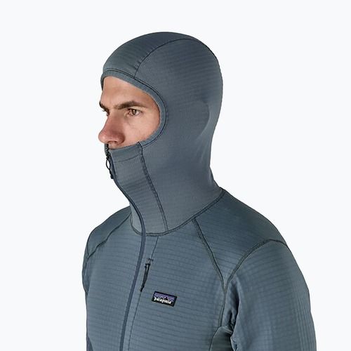 Pánská softshellová bunda Patagonia R1 Hybrid Pullover utility blue