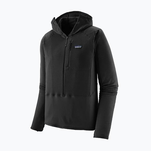 Pánská softshellová bunda Patagonia R1 Hybrid Pullover Hoody black