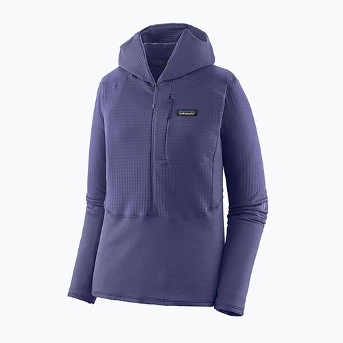 Dámská softshellová bunda Patagonia R1 Hybrid Pullover Hoody solstice purple