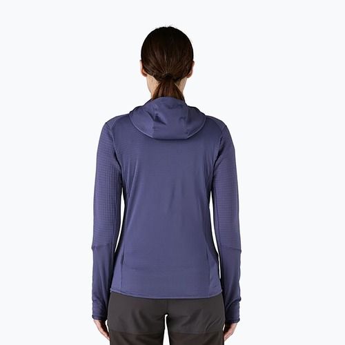 Dámská softshellová bunda Patagonia R1 Hybrid Pullover Hoody solstice purple