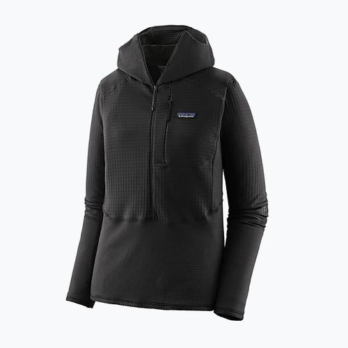 Dámská softshellová bunda Patagonia R1 Hybrid Pullover Hoody black