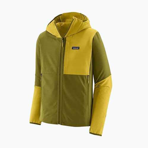 Pánská mikina Patagonia R1 TechFace Hoody graze green