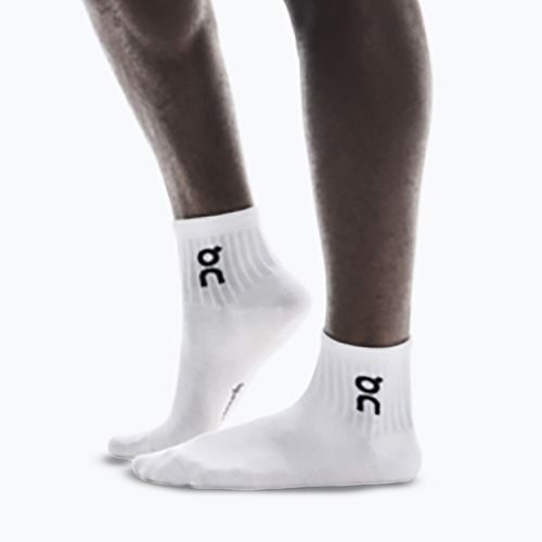 Ponožky On Logo Sock Mid 3 pary white