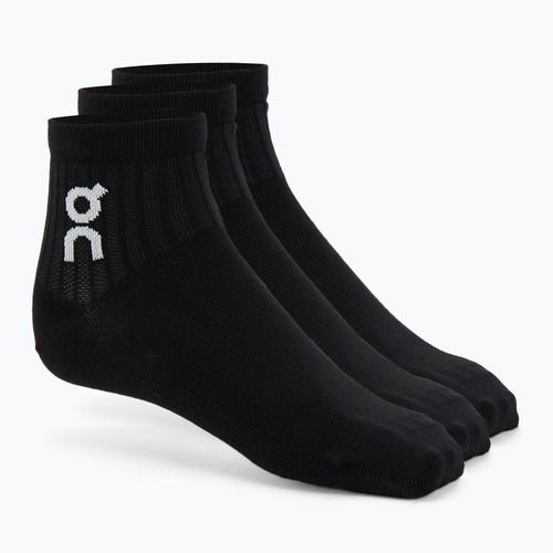 Ponožky On Logo Sock Mid 3 pary black