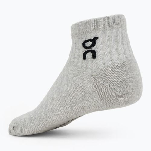 Ponožky On Logo Sock Mid 3 pary heather gray