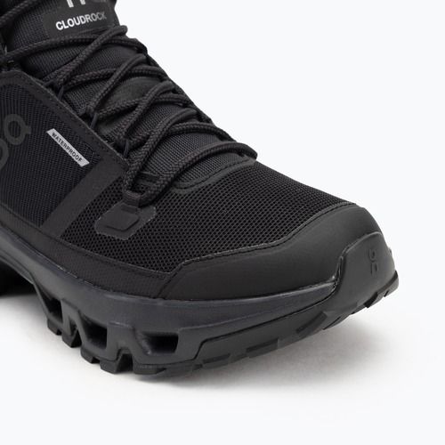 Pánské boty On Cloudrock Mid Waterproof black/black