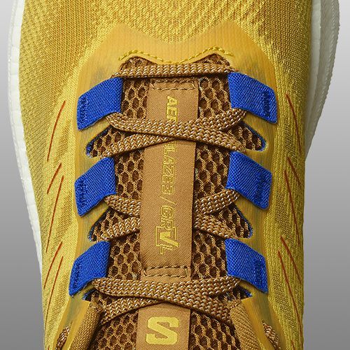 Pánské běžecké boty Salomon Aero Blaze 3 GRVL spicy mustard/vanilla ice/nautical blue