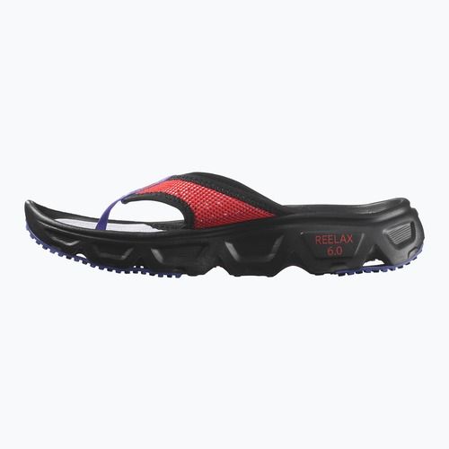 Dámské žabky Salomon Reelax Break 6.0 cosmic sky/black/flame scarlet