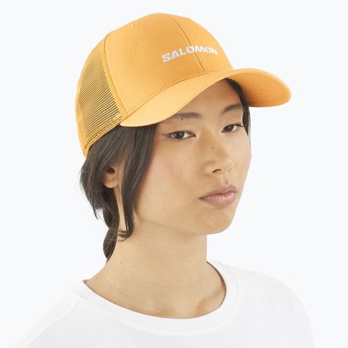 Kšiltovka Salomon Trucker apricot