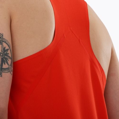 Pánské běžecké tílko Salomon S/Lab Speed Singlet flery red
