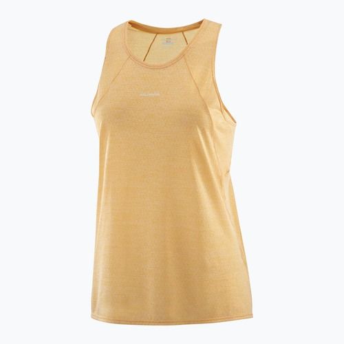 Dámské běžecké tílko Salomon SHAKEout Air Tank warm apricot