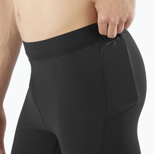 Pánské běžecké šortky Salomon Sense Aero Tights deep black