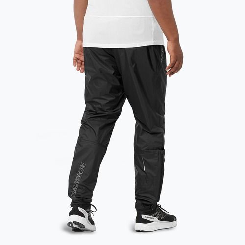 Běžecké kalhoty Salomon Bonatti Waterproof deep black
