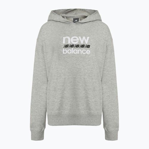 Dámská mikina New Balance Sport Graphic French Terry Hoodie athletic grey