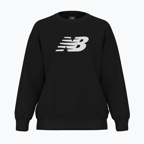 Dámská mikina New Balance Sport Fleece Logo Crew black