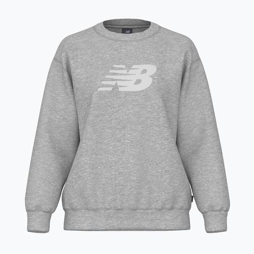 Dámská mikina New Balance Sport Fleece Logo Crew athletic grey