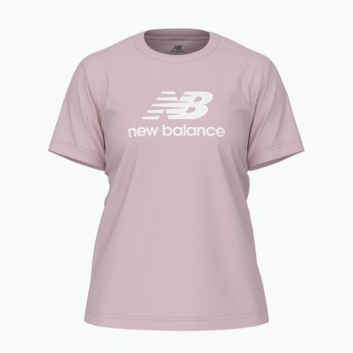 Dámské tričko New Balance Jersey Stacked Logo rosesugar