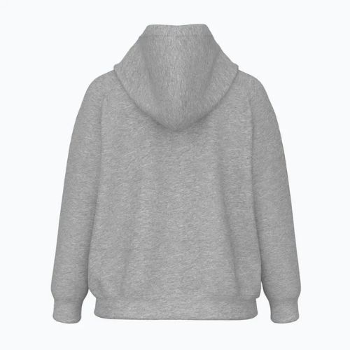 Dámská mikina  New Balance Fleece Logo Full Zip athletic grey