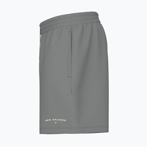 Pánské šortky New Balance Reimagined Fleece Graphic slategrey