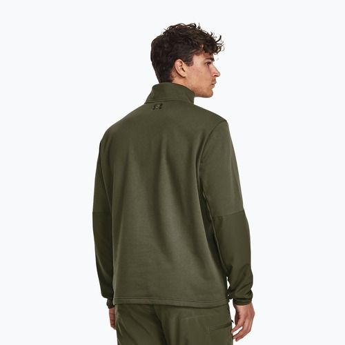 Pánská mikina Under Armour Tactical Rival Job Fleece 1/4 Zip marine od green