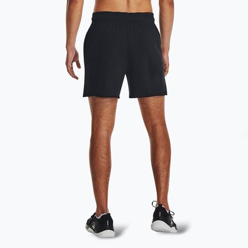 Pánské šortky Under Armour Rival Terry 6in black/onyx white