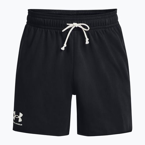 Pánské šortky Under Armour Rival Terry 6in black/onyx white