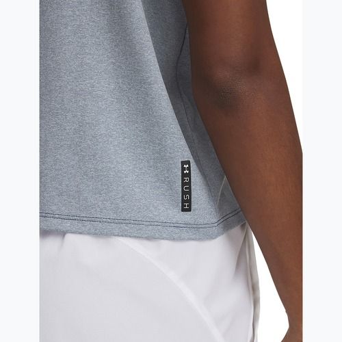 Dámský fitness  top Under Armour Rush Energy Crop Tank downpour gray/downpour gray