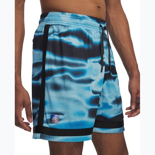 Pánské basketbalové šortky Under Armour Curry Statement II midnight navy / stream