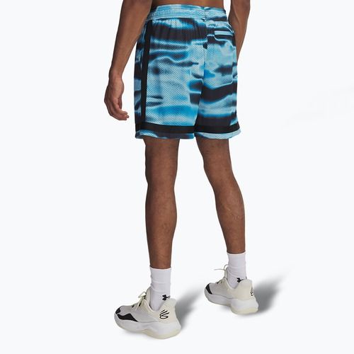 Pánské basketbalové šortky Under Armour Curry Statement II midnight navy / stream