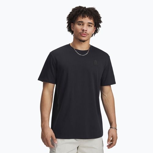 Pánské basketbalové tričko Under Armour Curry Heavyweight Trend black/black