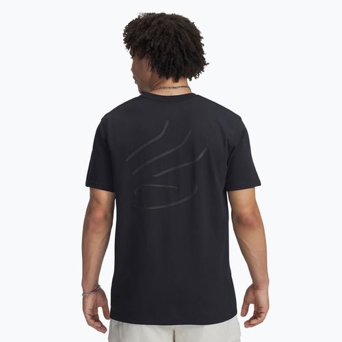 Pánské basketbalové tričko Under Armour Curry Heavyweight Trend black/black