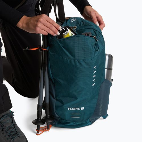 Turistický batoh KADVA Fleris 15 l tmavě mořská