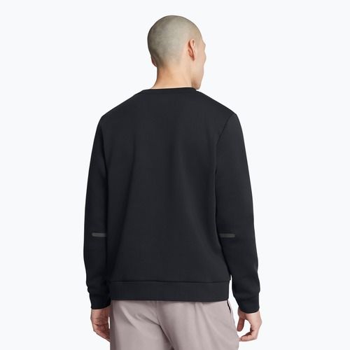 Pánská mikina Under Armour Unstoppable Fleece Crew black/black