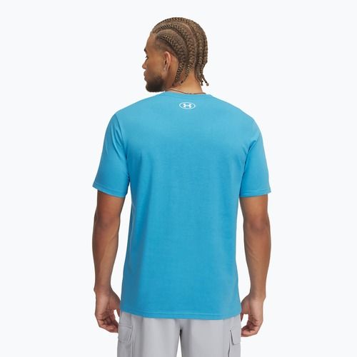 Pánské tréninkové tílko Under Armour ABC Camo Boxed Logo ether blue/white